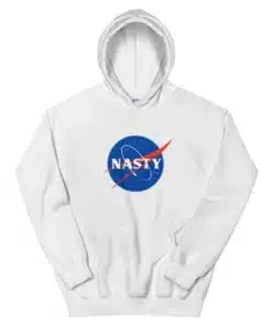 Nasty Nasa Logo Parody Hoodie