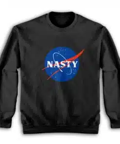 Nasty Nasa Logo Parody Sweatshirt