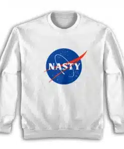 Nasty Nasa Logo Parody Sweatshirt