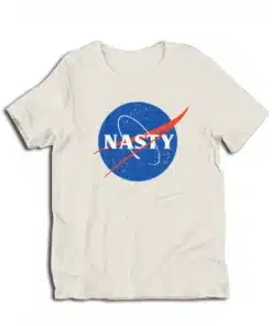 Nasty Nasa Logo Parody T-Shirt
