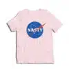 Nasty Nasa Logo Parody T-Shirt