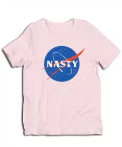 Nasty Nasa Logo Parody T-Shirt
