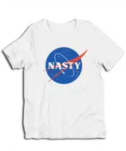 Nasty Nasa Logo Parody T-Shirt