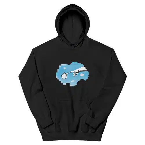The Creation of Adam Cursor Hoodie
