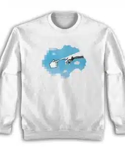 The Creation of Adam Cursor Sweatshirt
